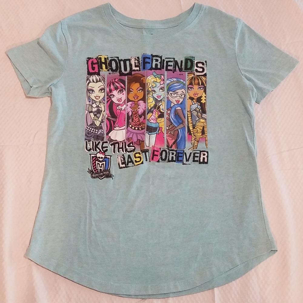 Monster High Shirt. Kid's Size 10/12. Ghoulfriends